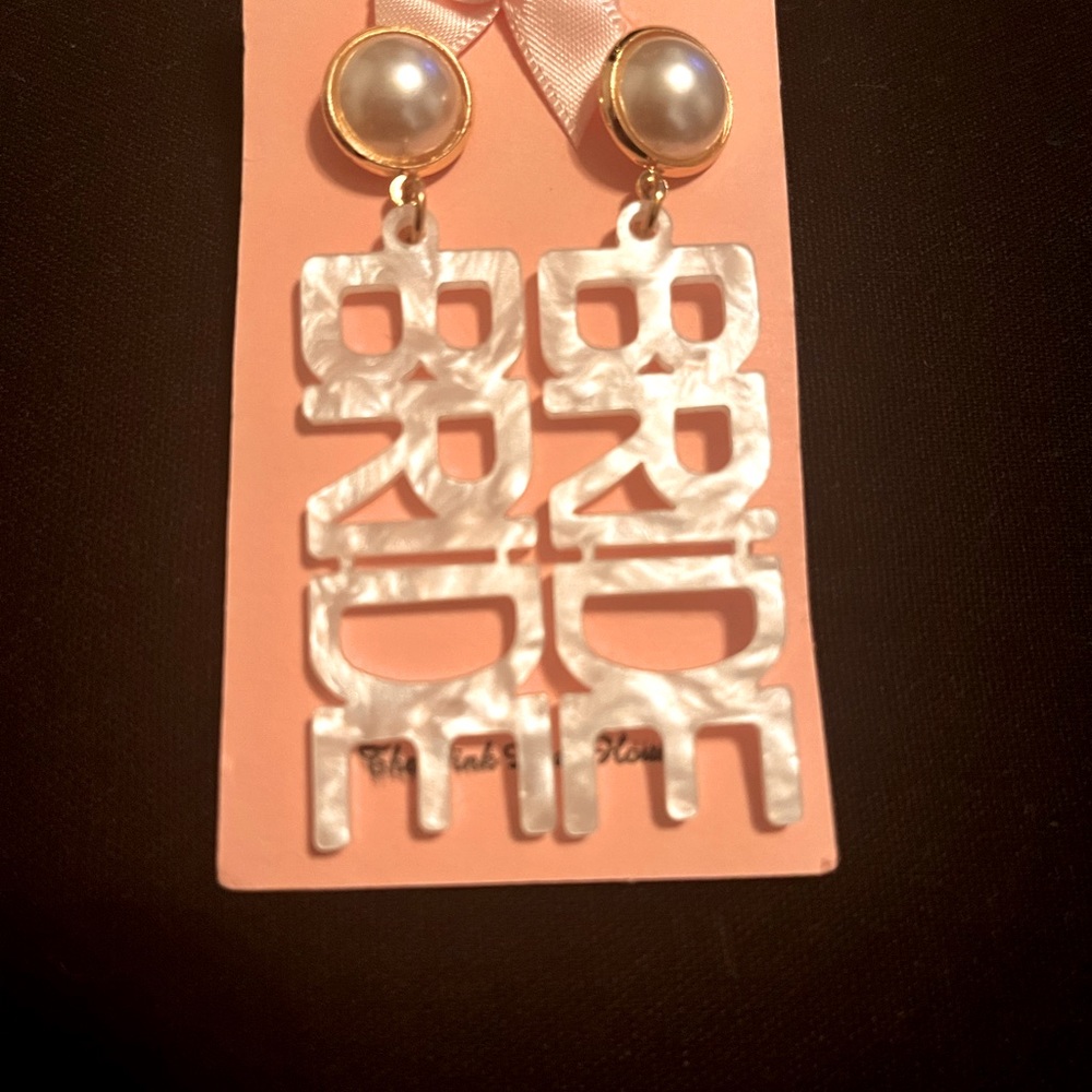 Here Comes The Bride! Bridal Earrings!